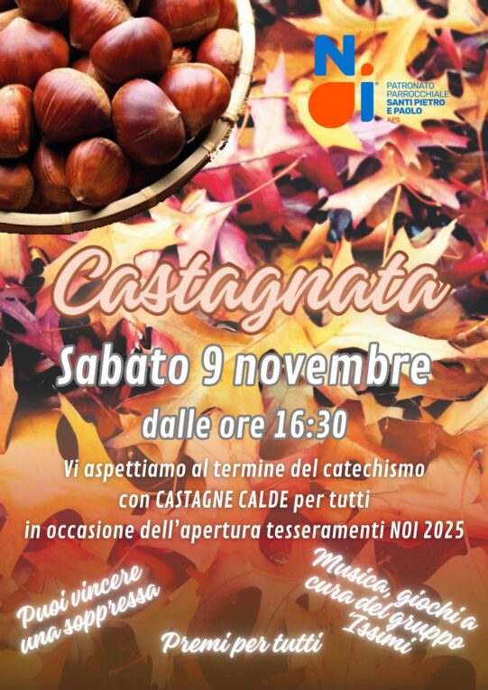 Castagnata 9 novembre 2024