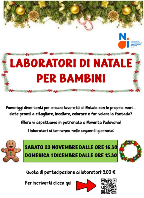 Laboratori di Natale 2024
